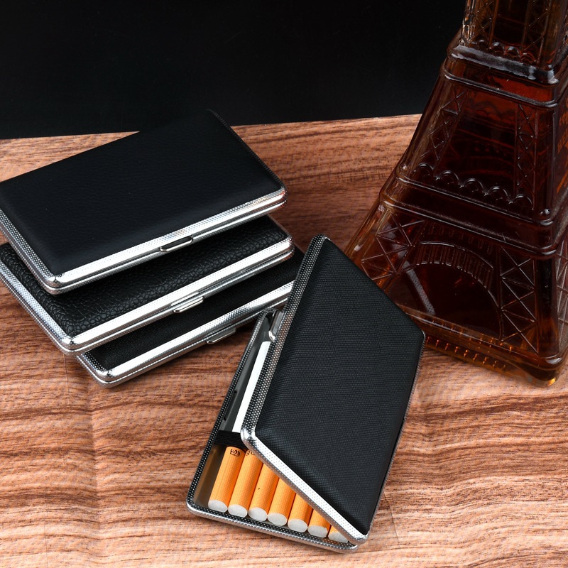 Smoking & Vaping Accessories - 새로운 5.5 슬림 메탈 가죽 담배