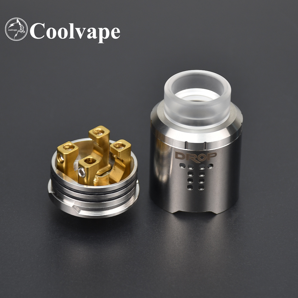 Wolfcoolvape Drop RDA 24mm vap - Rda Atomizer Deck 리뷰 및 가격