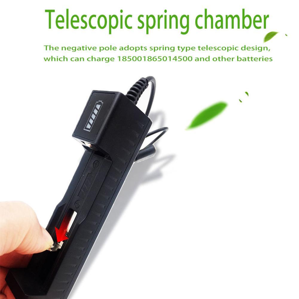 범용 18650 배터리 충전기 USB 스마트 싱글 슬롯 - Vape Accessory 리뷰 및 가격