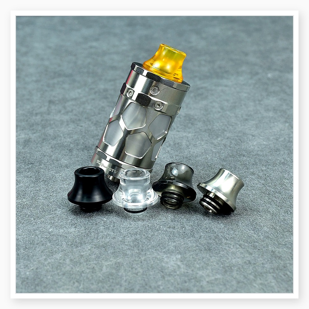 타이푼 GT5, G4, GTR RTA용 레진 드립 팁  - Drip Tip Resin 리뷰 및 가격