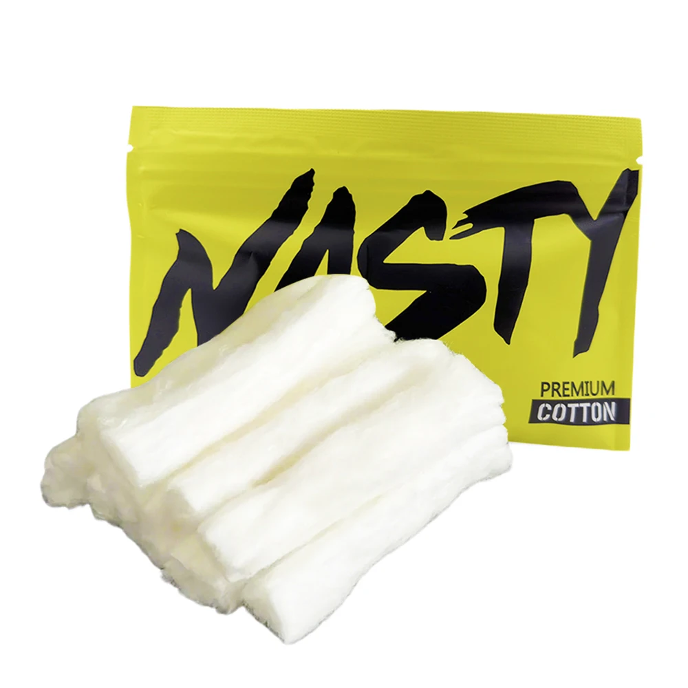 베이컨 면 재작업 공정 빠른 흡수 긴 섬유 유기 RDA - Cotton Wick Organic 리뷰 및 가격