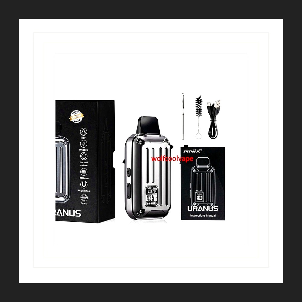 울프쿨베이프 ANIX 우라누스 드라이 허브 베이퍼라이저 - Vape Accessory 리뷰 및 가격