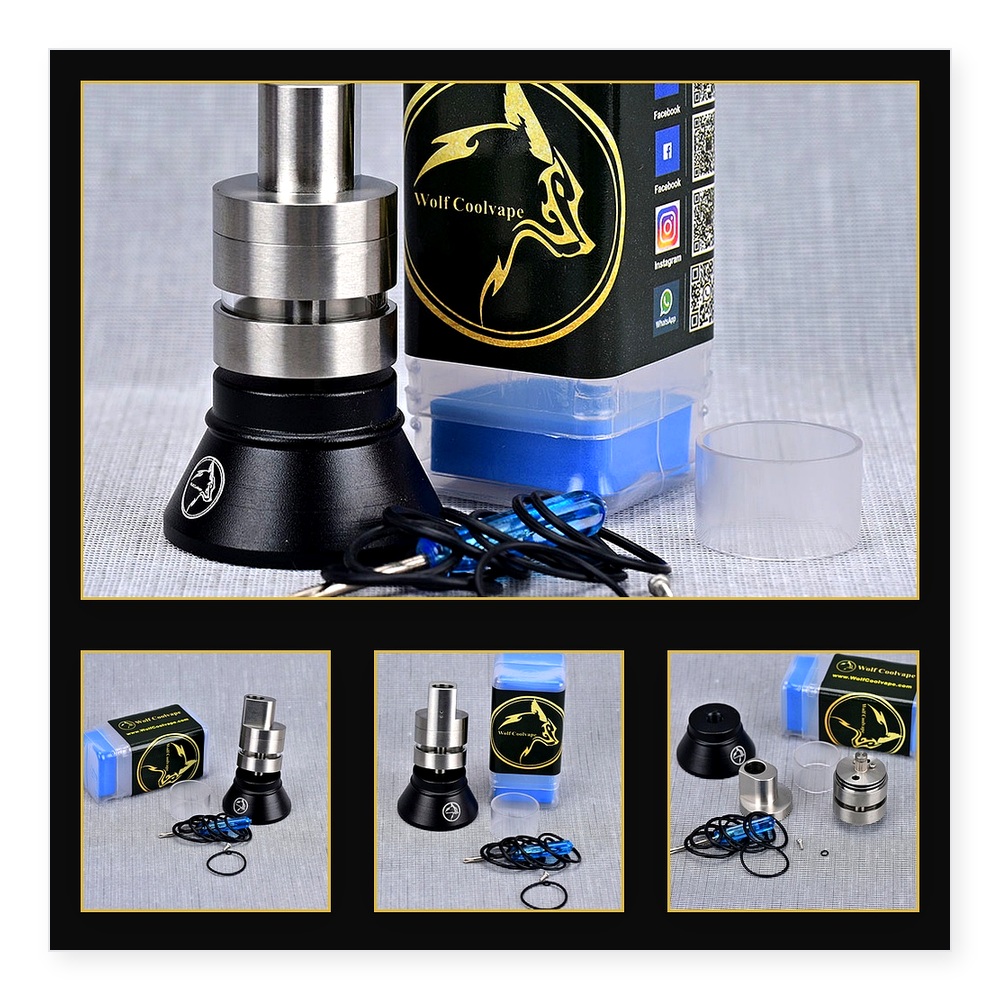 Wolfcoolvape Monad V2 Genesis  - Vape Accessory 리뷰 및 가격