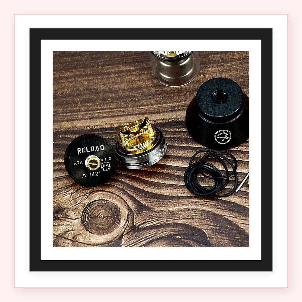 ReLoad RTA 24mm 3.5ml 탑필 리빌더블  - Vape Accessory 리뷰 및 가격