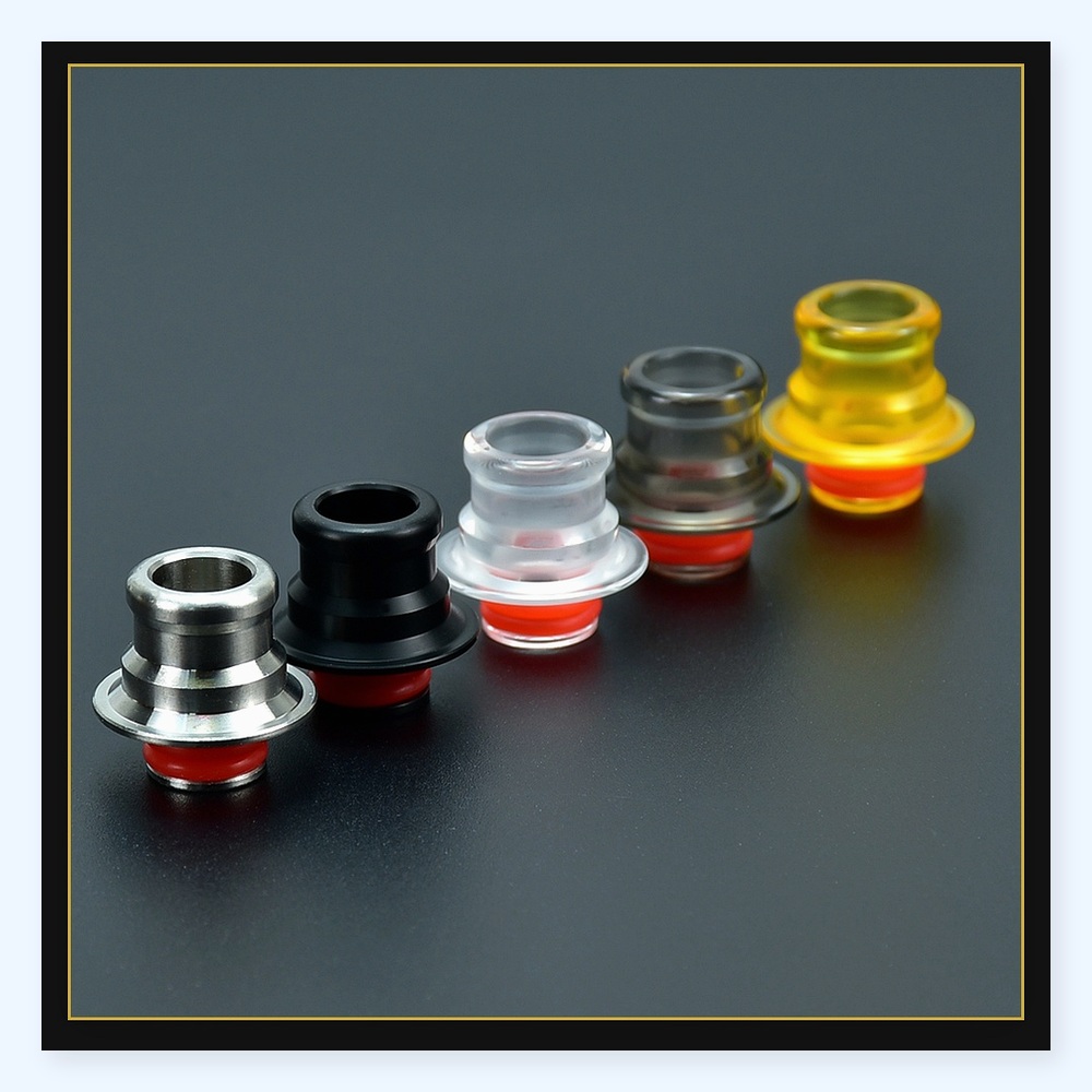 RDA/RTA용 Dee Mods 내열성 510 드립 팁 - Vape Accessory 리뷰 및 가격