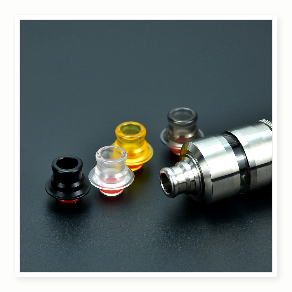 RDA/RTA용 Dee Mods 내열성 510 드립 팁 - Vape Accessory 리뷰 및 가격