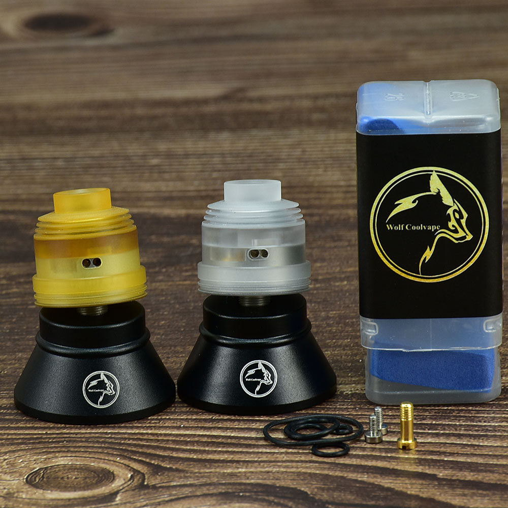 울프쿨베이프 허사 V2 RDA 탱크 아토마이저 베이프  - Rda Atomizer Deck 리뷰 및 가격