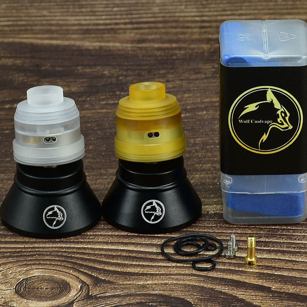 울프쿨베이프 허사 V2 RDA 탱크 아토마이저 베이프  - Rda Atomizer Deck 리뷰 및 가격